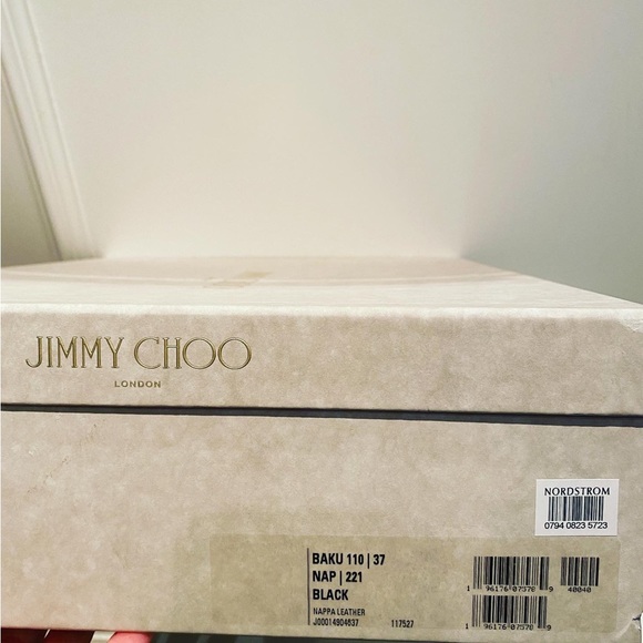 Brand new JIMMY CHOO Blake Pointed Toe Wedge Booties - Picture 8 of 10